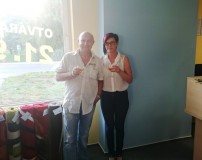 Otvorenie predajne kobercov v Partizánskom