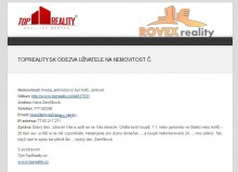 Odozva na prácu maklérov v ROVEXreality